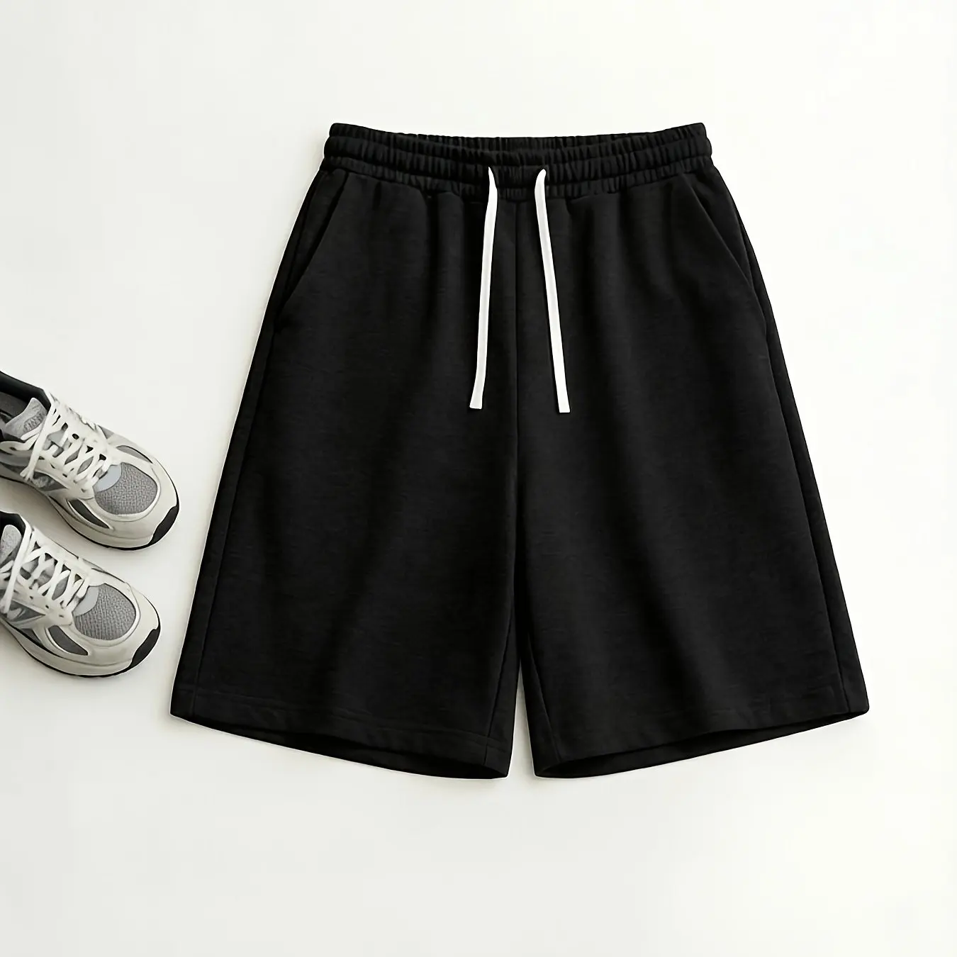 

2026 Summer Men's Casual Shorts with Classic and Versatile Drawstring Waistband, Suitable for Everyday Leisure