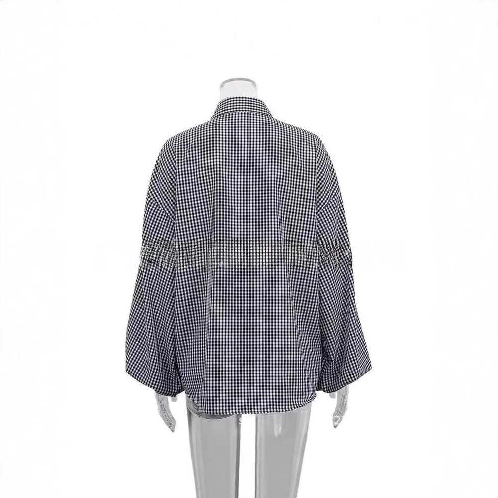 Camiseta larga de poliéster con corte holgado informal para mujer, camiseta larga con estampado abstracto, Top informal para mujer