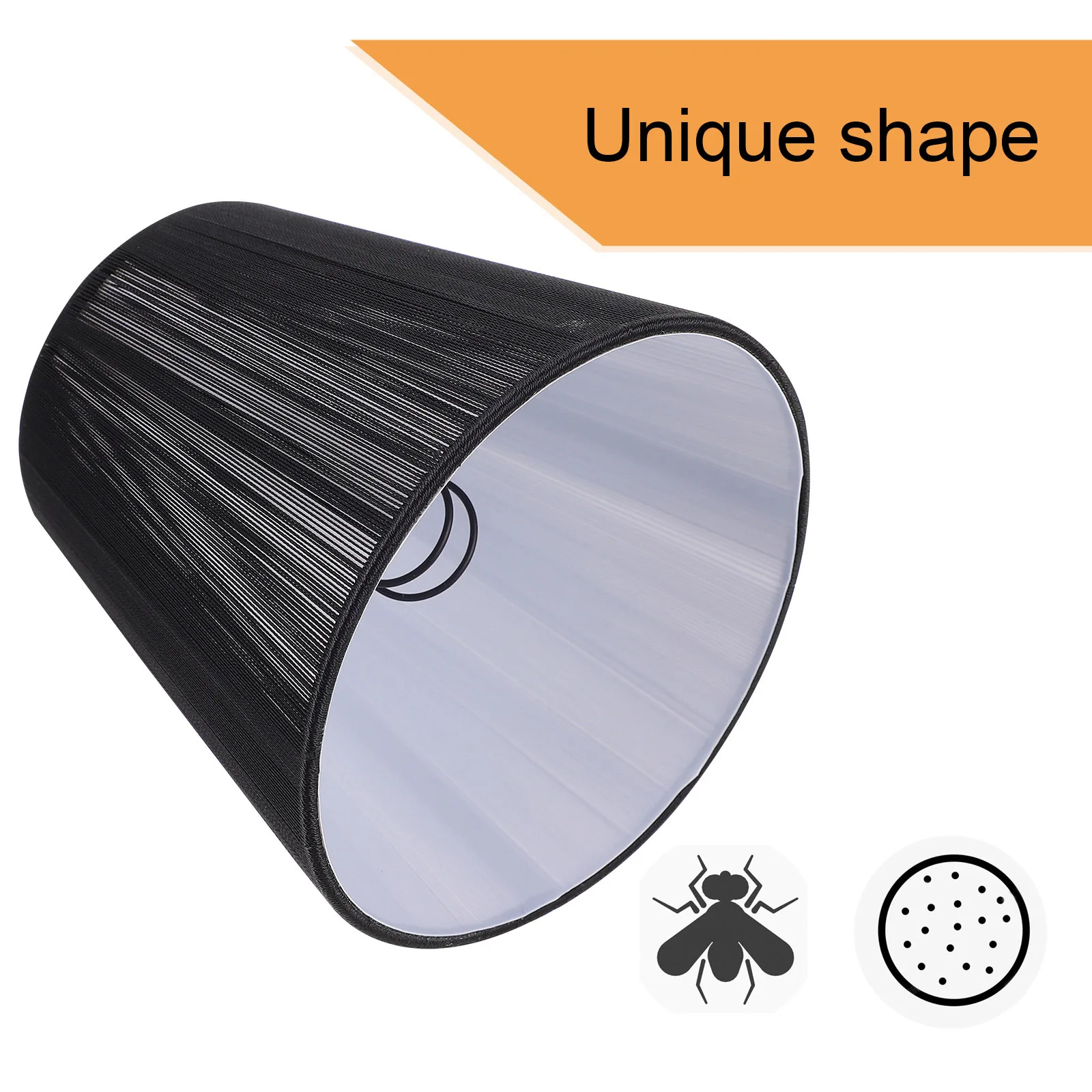 

Crystal Lamp Shade Cover Iron Material Dustproof Light Bulb Office Fabric Long Lasting Cloth Lampshade Chandelier Cover