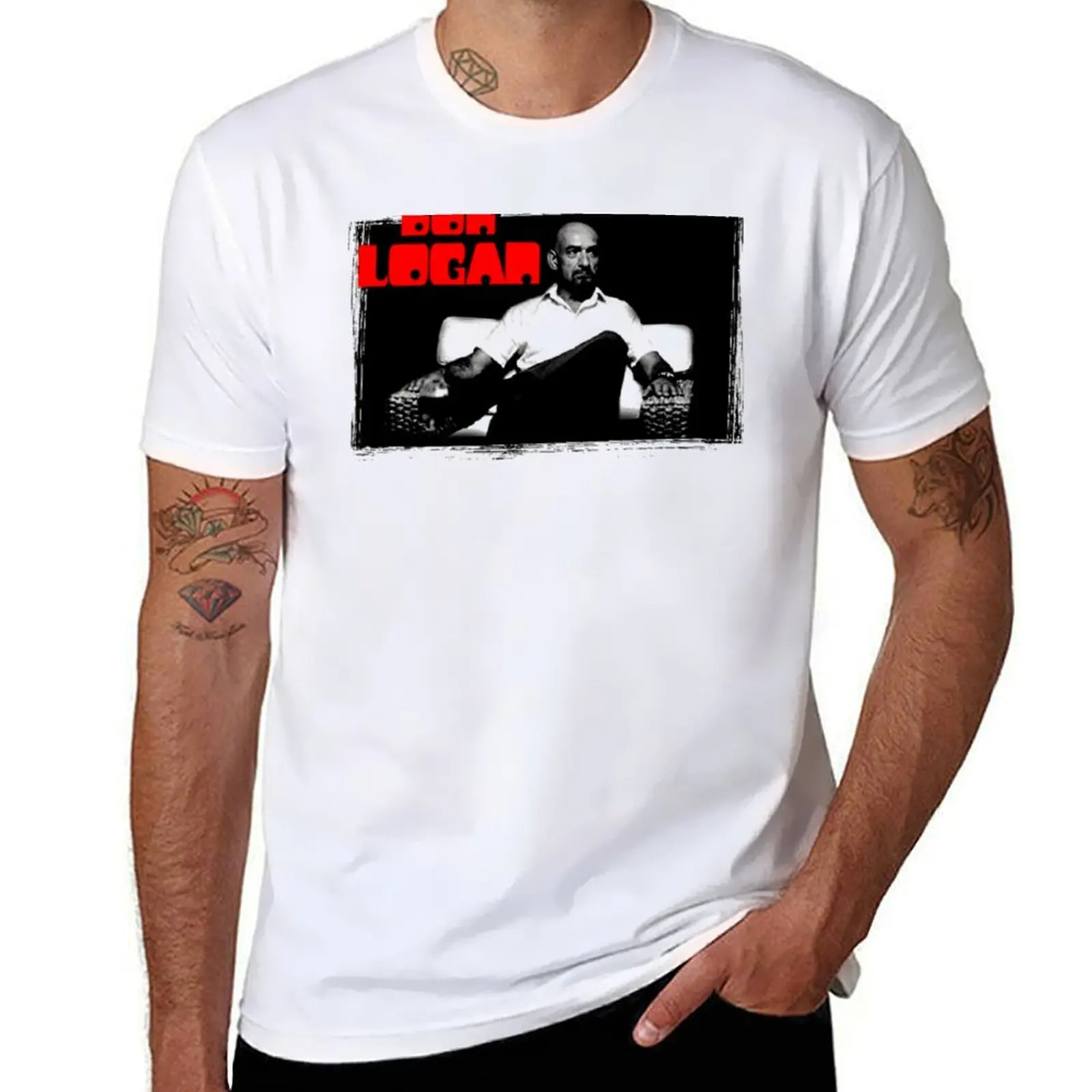 

DON LOGAN MODE. T-Shirt mens graphic t shirts men t shirt cotton 100% t shirt man luxury T-shirt