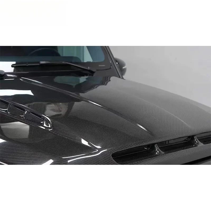 

Premium Dry Carbon Fiber Hood Exterior Mod Part For W464 G Class G350 G500 G63 2019