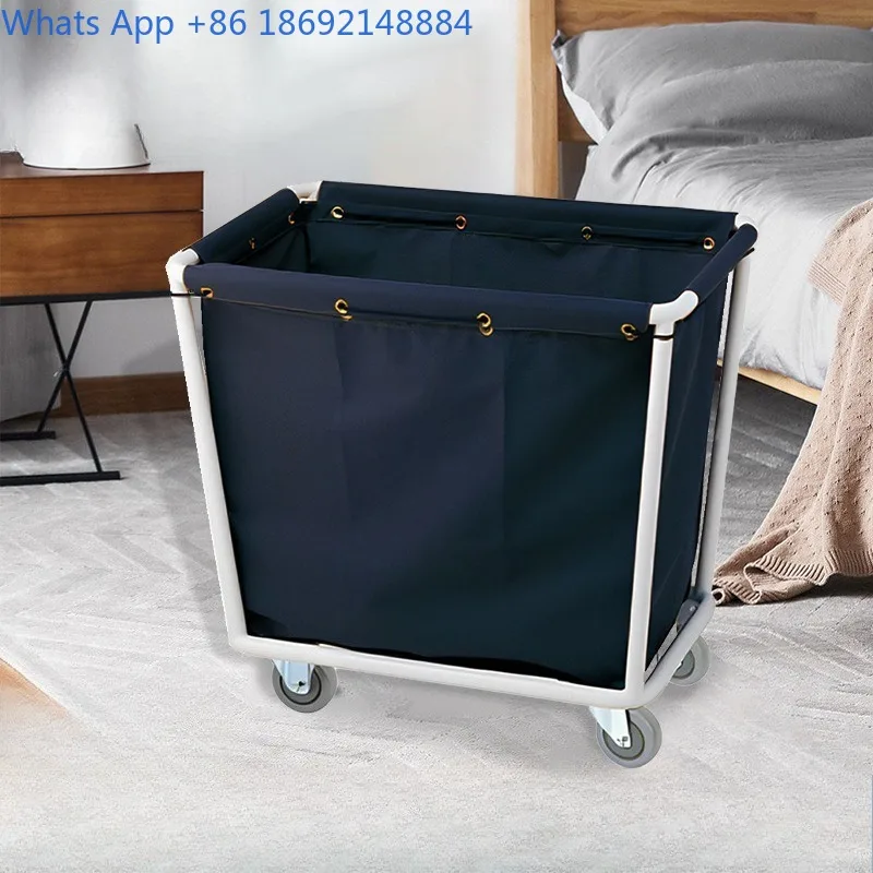 

Linen Truck Reinforced Stainless Steel Hotel Hotel Service Cone Trolley