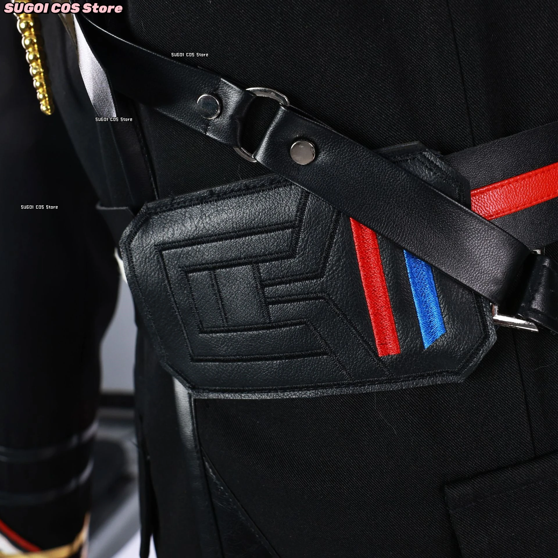 Game Love and Deepspace Caleb Cosplay Costume Wig Accessory Colonel Uniform Man Suit Anime Carnival Party Outfit Role-playing