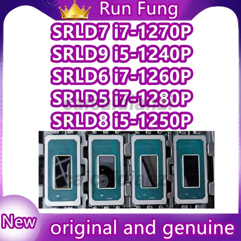 SRLD5 i7-1280P SRLD6 i7-1260P SRLD7 i7-1270P SRLD8 i5-1250P SRLD9 i5-1240P New Original in stock