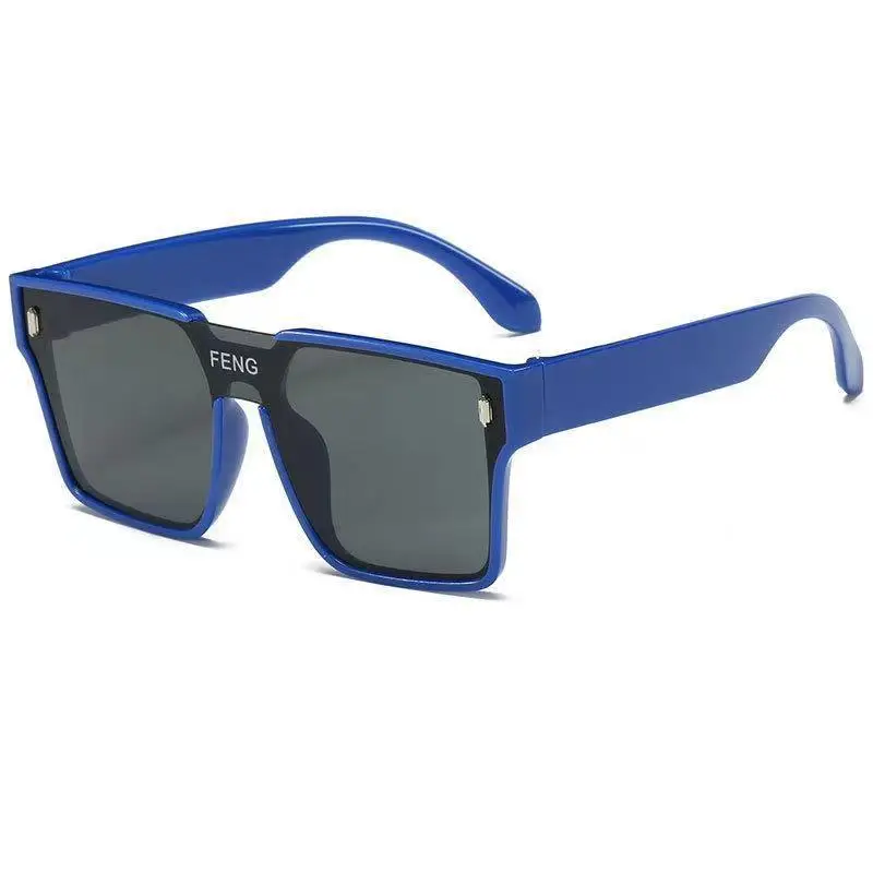 2026new model Oversized Sunglasses Man Woman Fashion Rimless Vintage Square Sun Glasses Eyewear Luxury Brand Design UV400 Shades