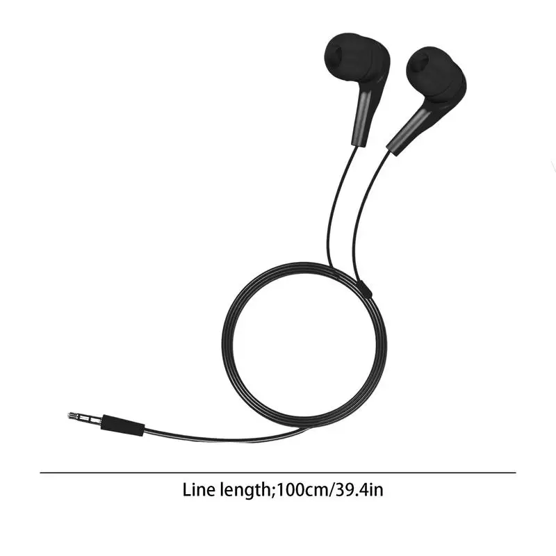 Wired Earbuds Kids Earbuds For School 3.5mm Jack In Ear Driver Wired Earphones For Laptops Phones Kids Women