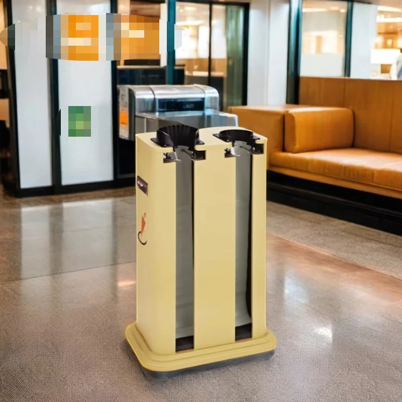 Automatic Double Chute Wet Umbrella Bag Dispenser and Plastic Wrapper Machine Umbrella Wrapping Product