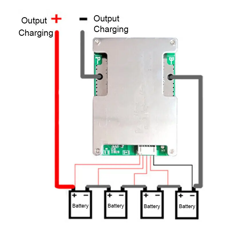 4S 12V 50A Iron-lithium Lifepo4 Battery Protection Board Module Special for Car Startup