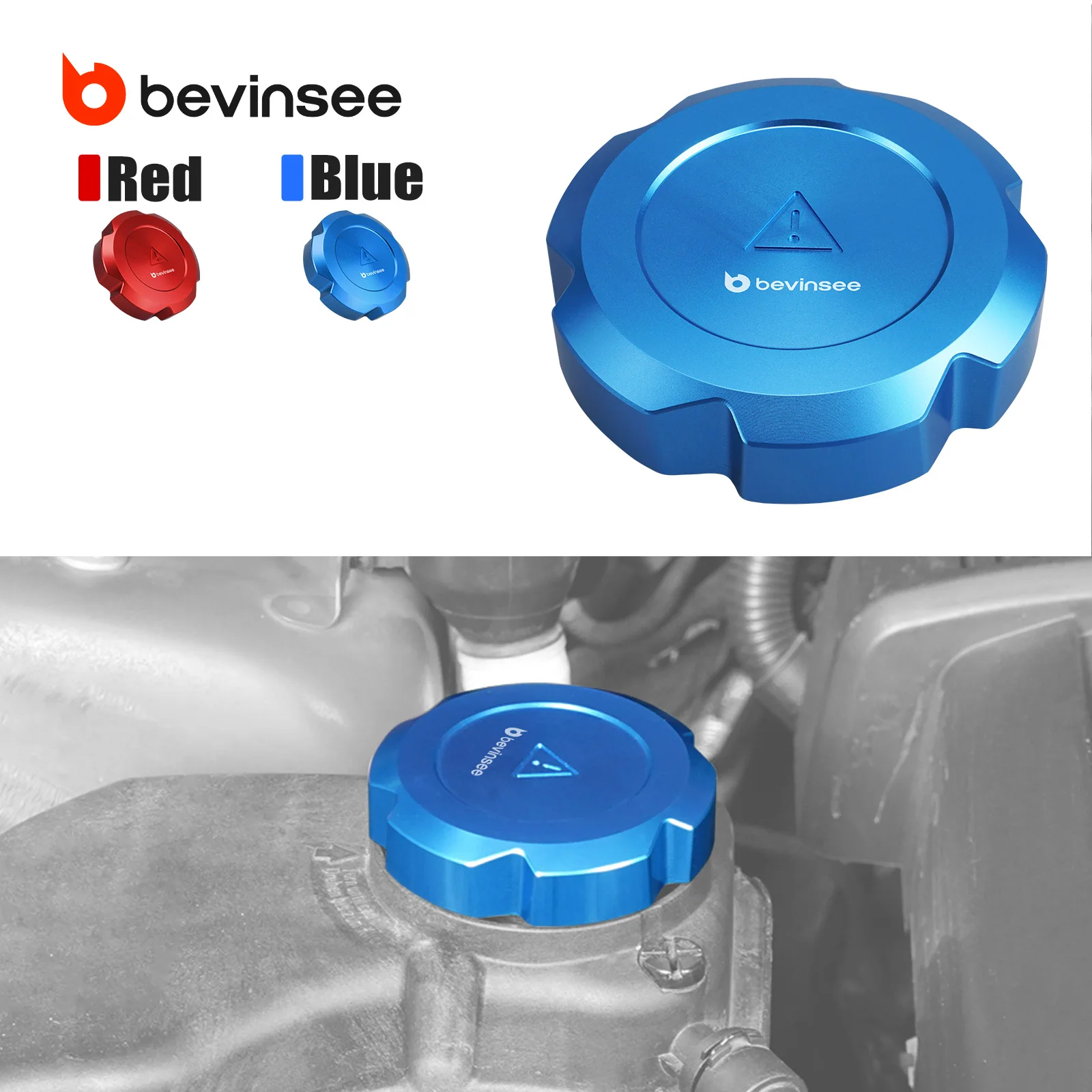 

BEVINSEE Coolant Reservoir Cap for BMW F10 F11 F1 F20 F22 F30 F31 F32 E87 E90 E91 E92,X1 E84,X3 F25,X5 E70/F15,X6 E71/F16,Z4 E89