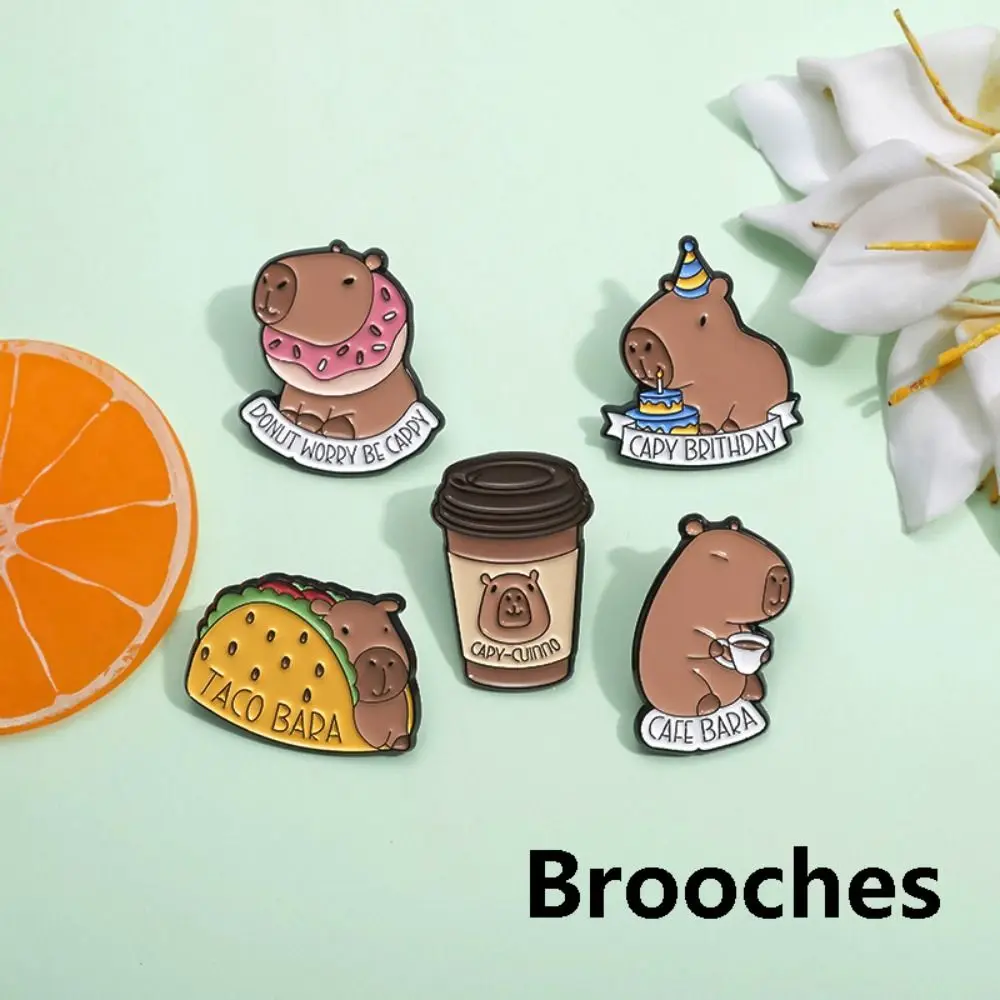 دبابيس كبسولة كاواي مطلية بالمينا ، دونات ، شارات تاكو طية صدر السترة ، إكسسوارات متعددة الاستخدامات ، شارة معدنية على شكل لطيف ، هدية للأطفال ، 1.