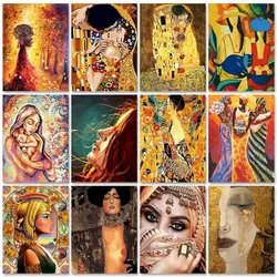 CHENISTORY 40x50cm Painting By Numbers For Adults Abstract Women Famous Picture Handmade On Canvas For Personalized Gift Art