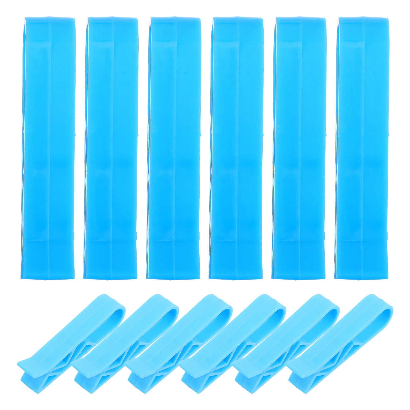 

100pcs Garbage Can Plastic Fixing Clamps Home Hotel Kitchen Toilet Trash Bin Clamps Wastebasket Bag Clips Trash Bag