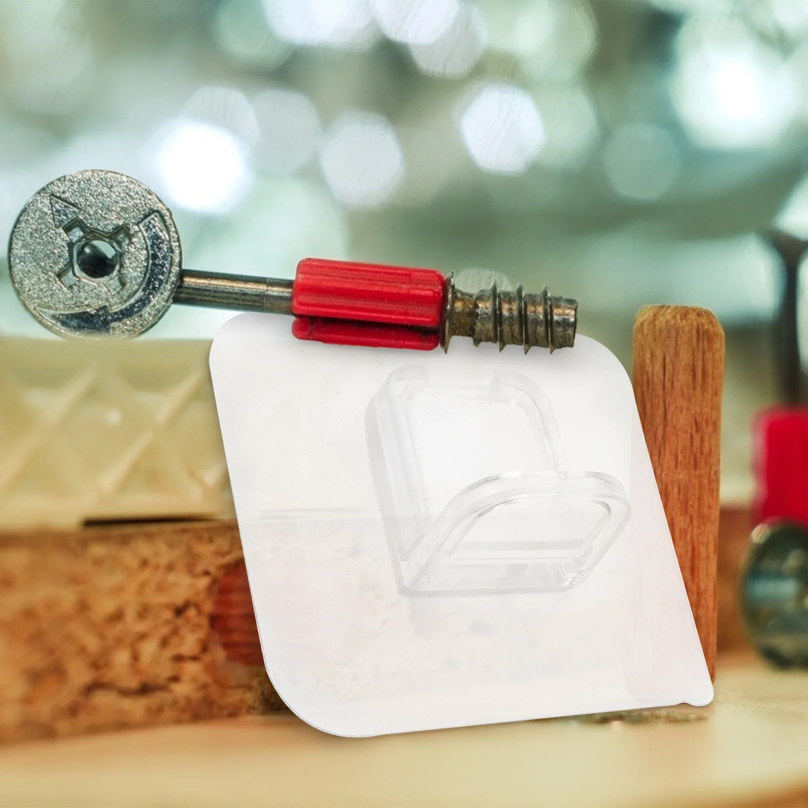 

24pcs Shelf Brackets Adhesive No Punch Holes For Closet Bookcase Display Cabinet Storage Organizers Layer Shelf Supports