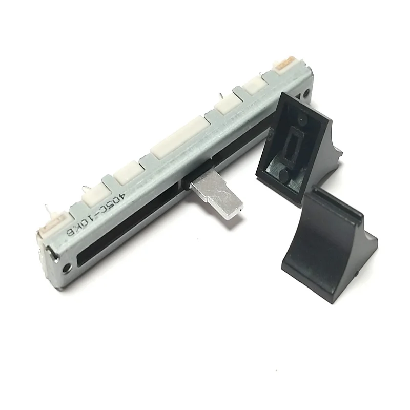 1set RS45 Series Slide Potentiometer 3Pins Length 60mm Travel:45mm 10KB Single-unit Metal Lever:10mm Standard Type RS45111A900F