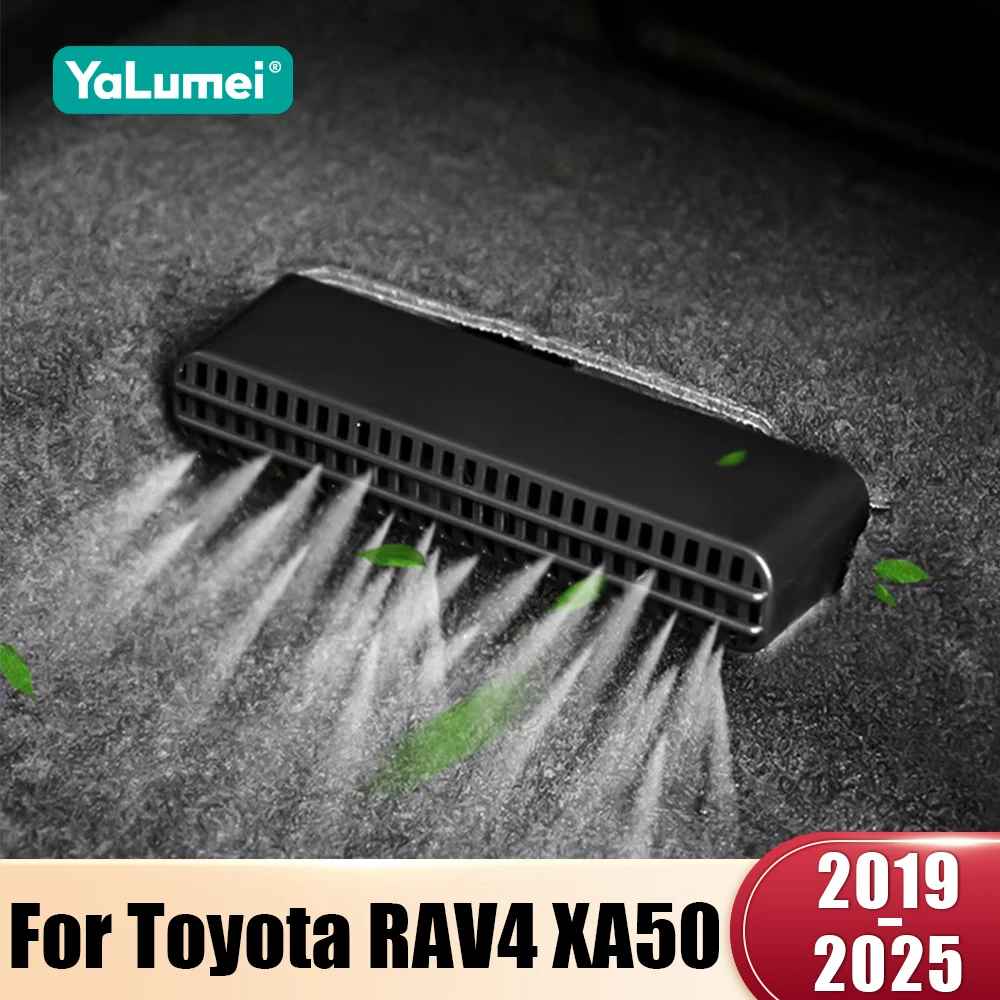Für Toyota RAV4 XA50 2019 2020 2021 2022 2023 2024 2025 RAV 4 Auto Rücksitz Unterer Luftauslass Abdeckung Zubehör