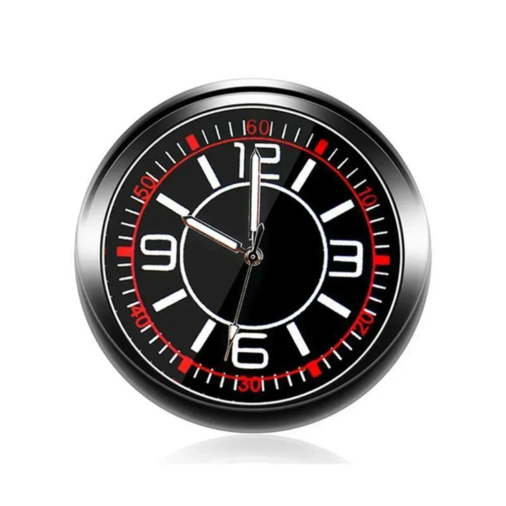 Fluorescent Car Clocks Car Dashboard Clock Auto Fashion Watches Automobile Decoration Ornaments USB Type