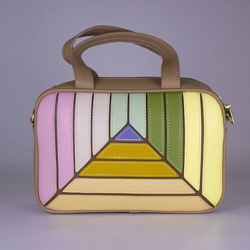 

Элегантные винтажные сумки-мессенджеры из высококачественной кожи для женщин от люксового бренда: простые классические сумки через плечо