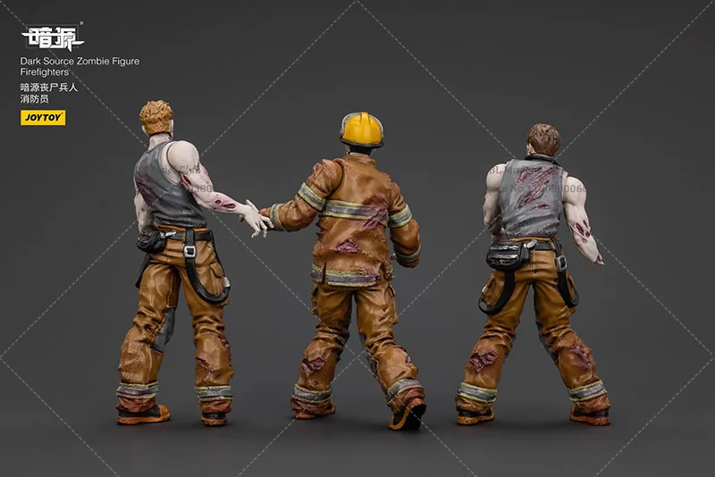 [予約注文] オリジナル JOYTOY 1/25 スケールグッズゾンビフィギュア消防士 7.8 センチメートルアクションフィギュアモデル人形おもちゃ