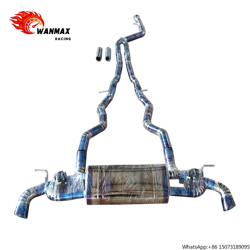 

Высокопроизводительная выхлопная система Catback из титанового сплава для BMW 840i (2019+) с клапанами, спортивная выхлопная система G14 G15 G16