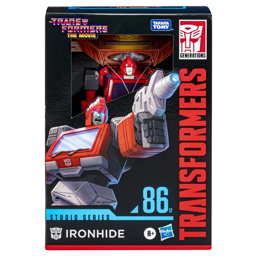 Hasbro Transformers Toys Studio Series The Movie Voyager Class 1986 Ironhide 6.5-inch Action Figure Gift SS86-17