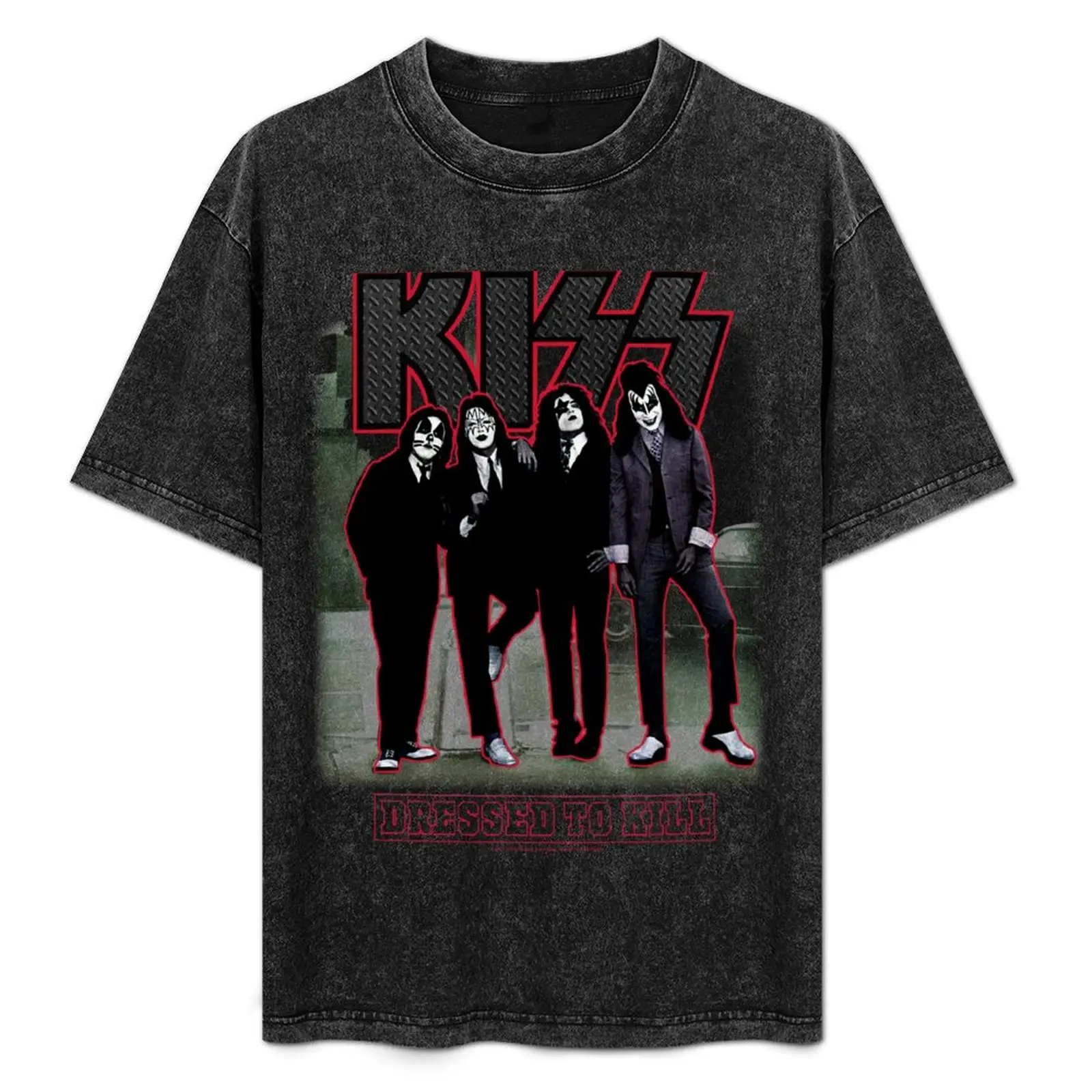 

KISS Dressed To Kill T-Shirt Work Comfort T-Shirt for Men