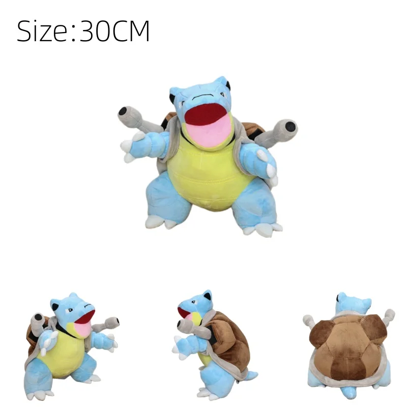 New Pokemon Cute Plush Toys Gengar Sprigatito Tyranitar Gardevoir Blastoise Mega Charizard X Raichu Pikachu Doll Collection Gift