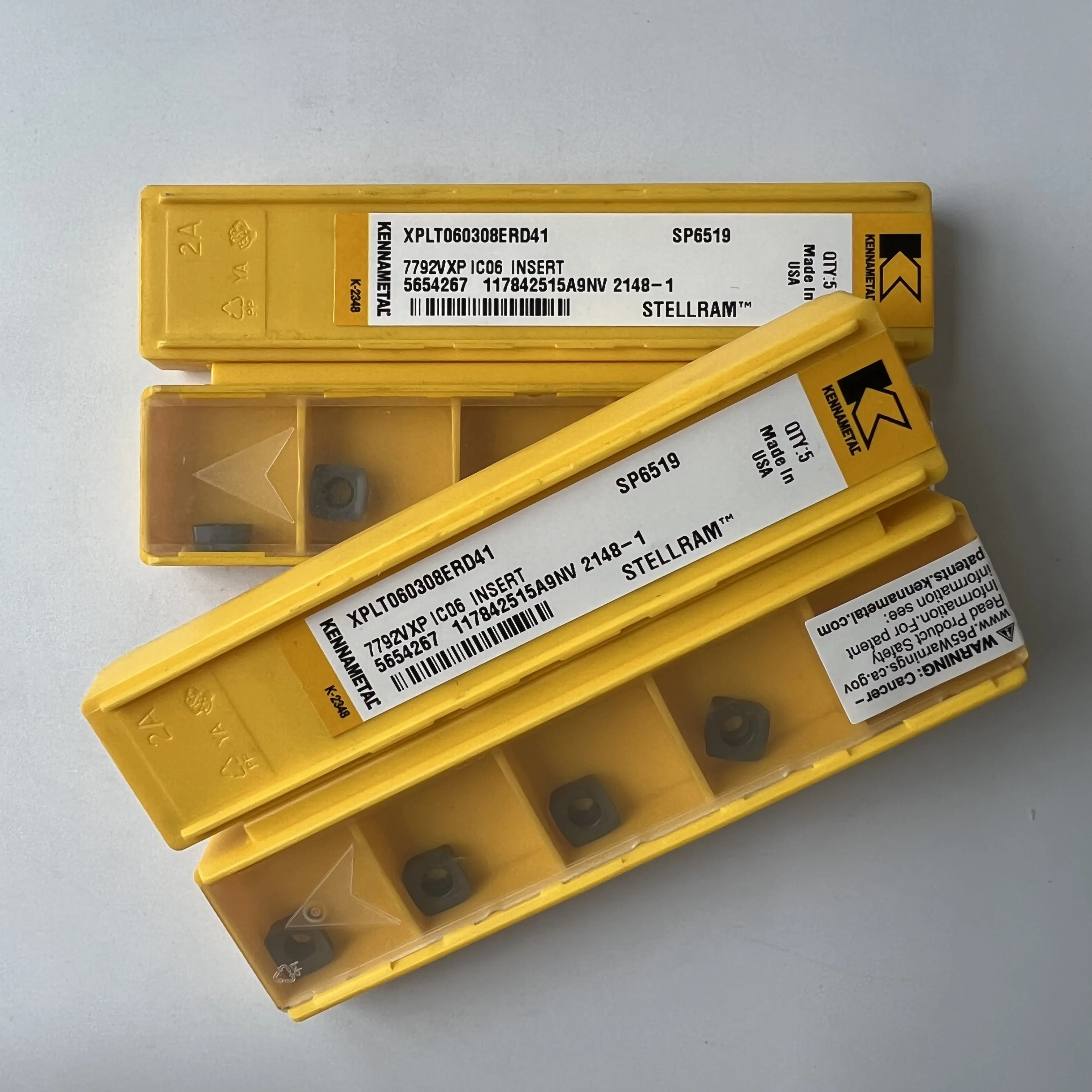 

XPLT060308ERD41 SP6519 / Original product CNC cemented carbide blade 10 Pcs