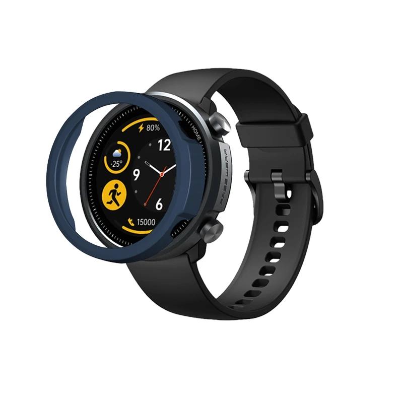 حافظة حماية إطار حماية للشاشة من الكمبيوتر الشخصي غطاء حماية لهاتف ميبرو A1 ساعة ذكية غلاف حماية من الصدمات