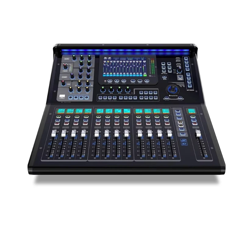 TQ-22 Professional 16 Line 4 MTRX Digital Mixing Console with USB/ Inputs 8 AUX Outputs PA Sound System DJ Mixer