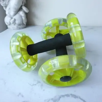 

Ab Roller Wheel For Abdominal Core Workout Fitness Exercise Device Lightweight Durable Non-Slip Handle Lose