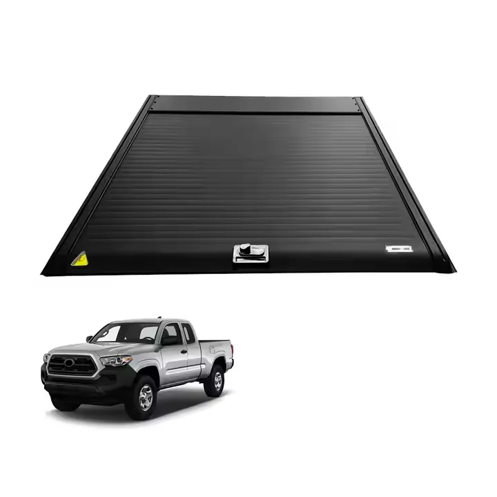 

KQD Brand Retractable Manual Roller Shutter Tonneau Cover for Pickup Truck Bed Waterproof Function for Tacoma