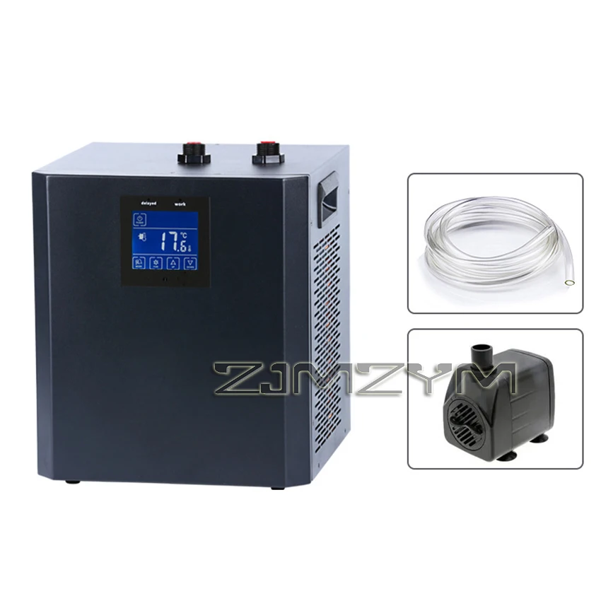 Imagem -04 - Coral Fish Tank Chiller Especial Refrigerador de Água Sistema de Refrigeração Acessórios de Aquário Aquário em Casa Lg-cy300 220v 110v 1.6a hp 3hp