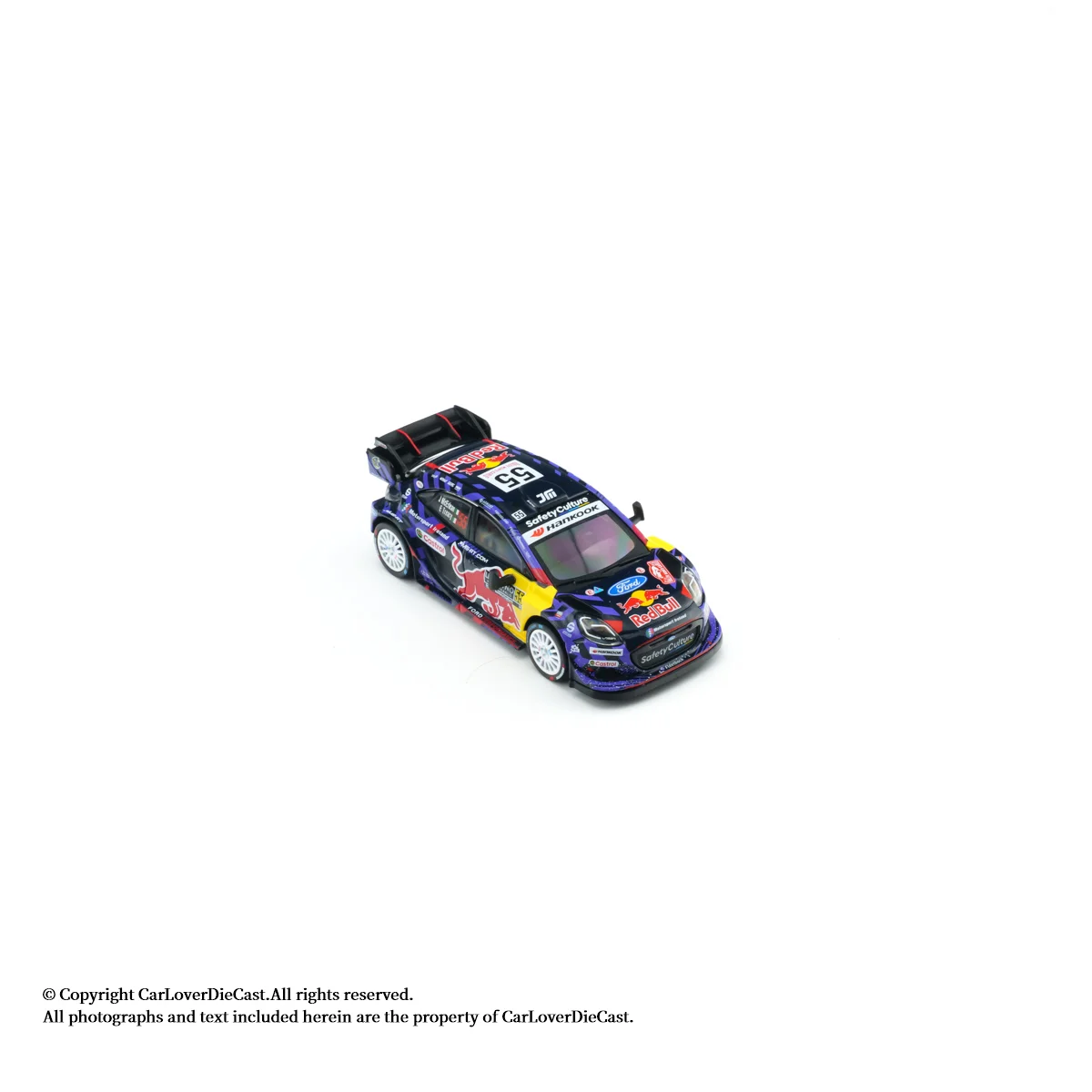 MINI GT 1:64 #1176 Ford Rally1 #55 Alloy Model