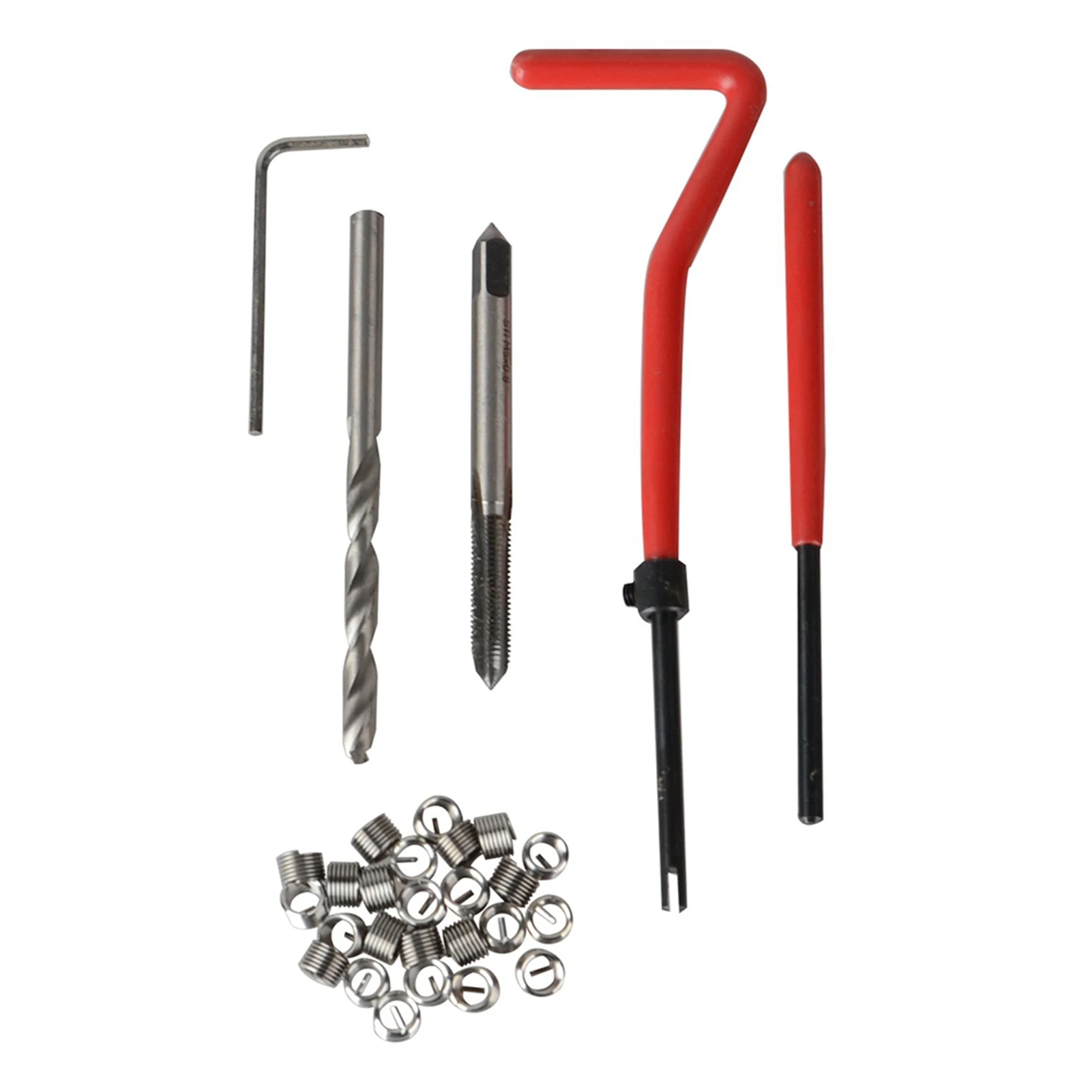 【Ausverkauf】 15–30 Stück metrisches Gewinde-Reparatur-Einsatz-Set M5 M6 M8 M10 M12 M14 Helicoil Car Pro Coil Tool M14 * 1,5 Gewinde-Reparatur-Einsatz – Detail 4