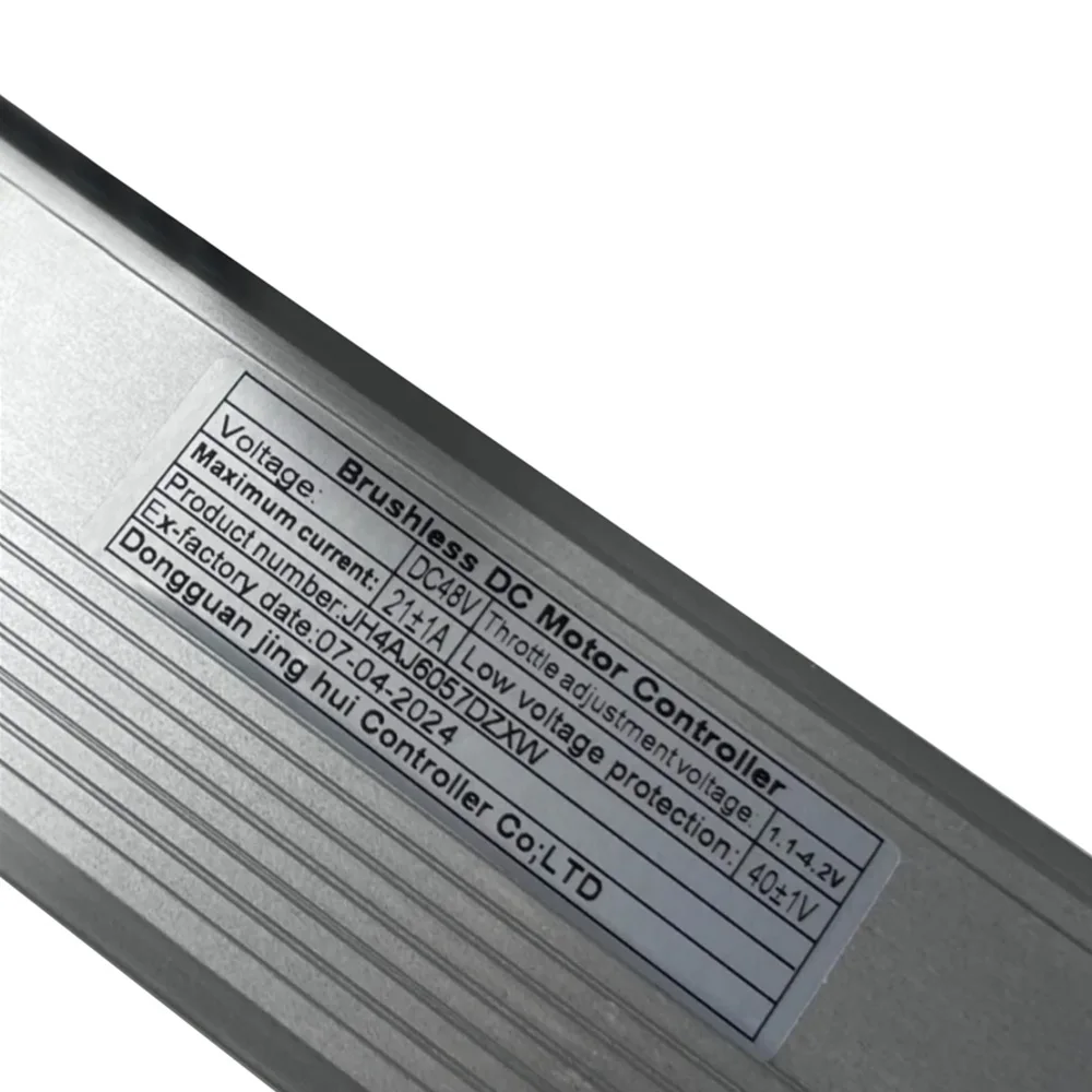 

JH4AJ6057DZXW Brushless Motor Controller 48V 20A Lithium-Ion Sine Wave E-Bike Speed Controller Suitable for Electric Bicycles