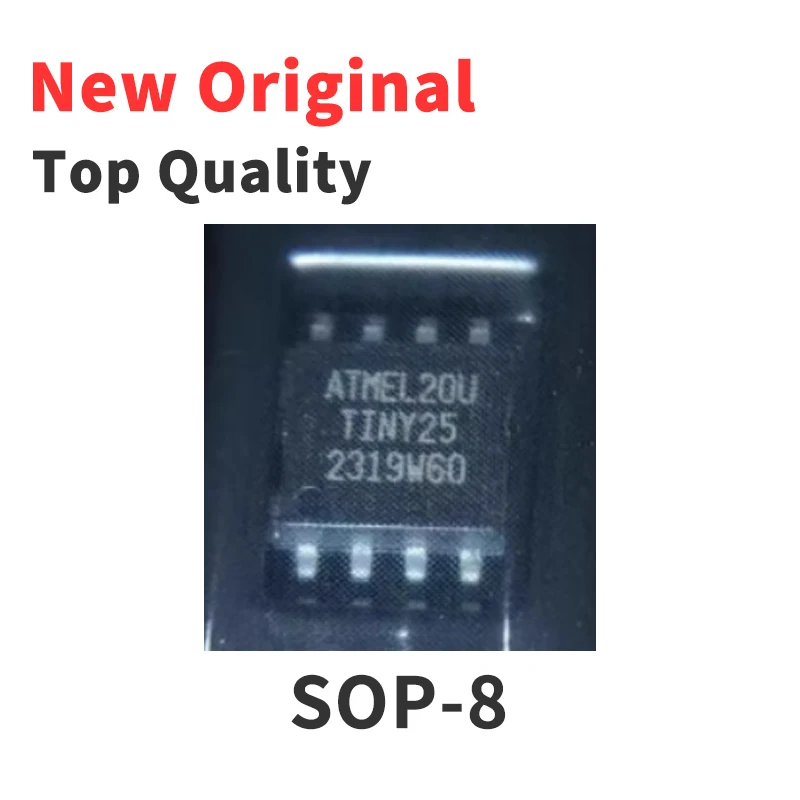 (1 Piece) ATTINY25-20SSU ATTINY25-20SU ATTINY25V-10SU SOP-8 New Original