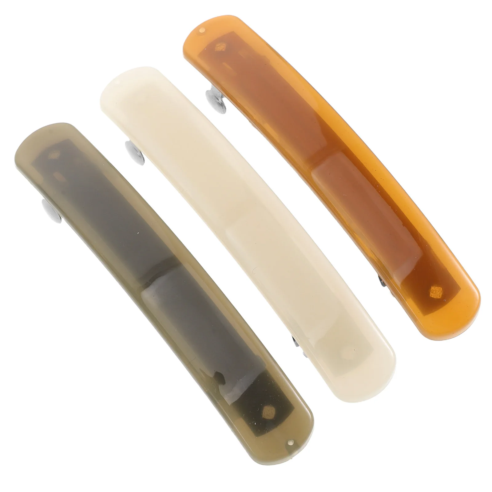 3 قطع مشبك شعر على شكل ذيل حصان فرنسي للشعر السميك، مشابك زنبركية قوية، خفيفة الوزن، خوذة كلاسيكية للنساء والفتيات لحفلات الزفاف #3