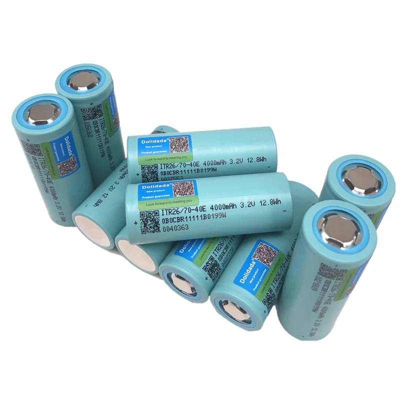 Lifepo4 26700 3.2V 4000mah Rechargeable Lithium Iron Phosphate Battery 3C-5C Discharge  Instruments Remote Control Toys