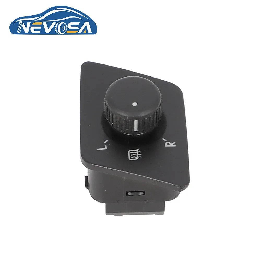 NEVOSA 6Q1959565D For VW Polo 9N 2001 2003 2004 05 2010 Hatchback Power Rear View Mirror Control Switch Adjust Knob 6PQ1959565H