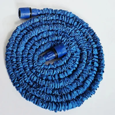 25-200FT Garden hose with expandable water hose blue green Garden Water hose connector EU/US [There is no spray]