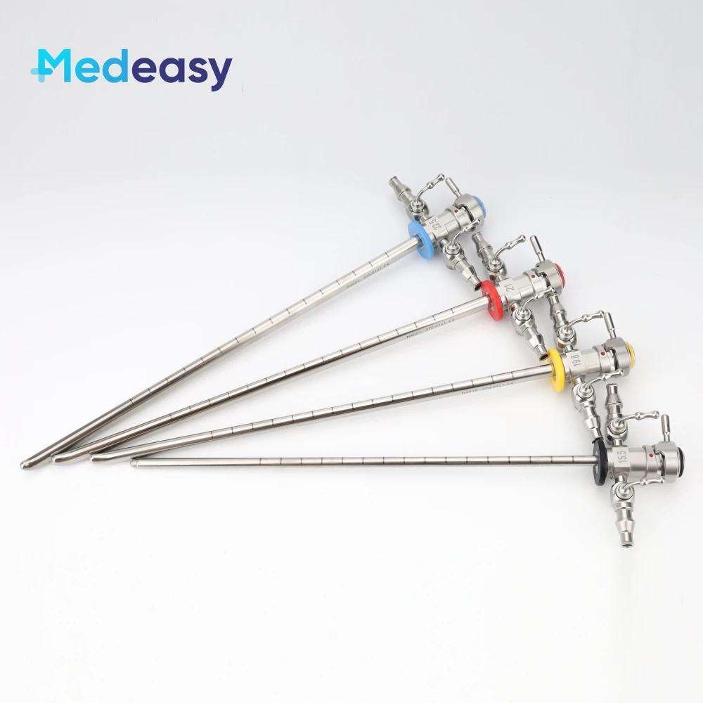 Urology Cystoscopy Sheath and Obturator, Cystoscope Outer Sheath & Obturator for 4mmx402mm Cystoscope