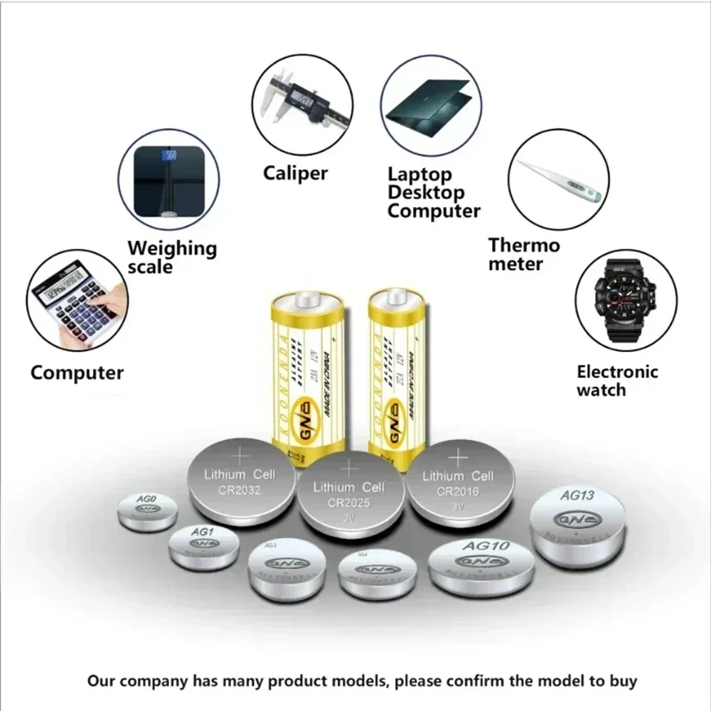 2PCS-10PCS CR2016 DL2016 ECR2016 GPCR2016 1.5V lithium manganese dioxide button battery, suitable for calculators, watches