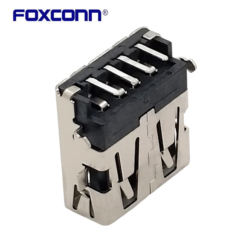 Foxconn UB1111-R10011-7H USB2.0 R/A Short needle Connector