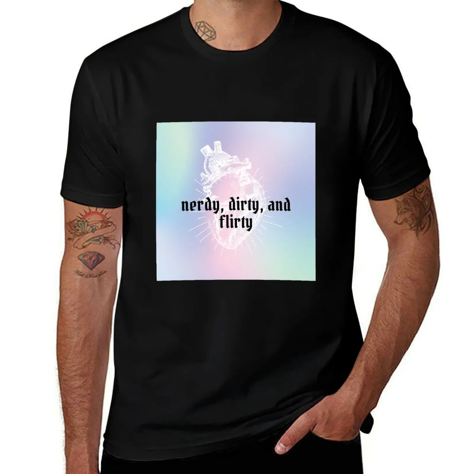 nerdy, dirty, and flirty T-Shirt tees Louboutins summer top mens graphic t-shirts funny