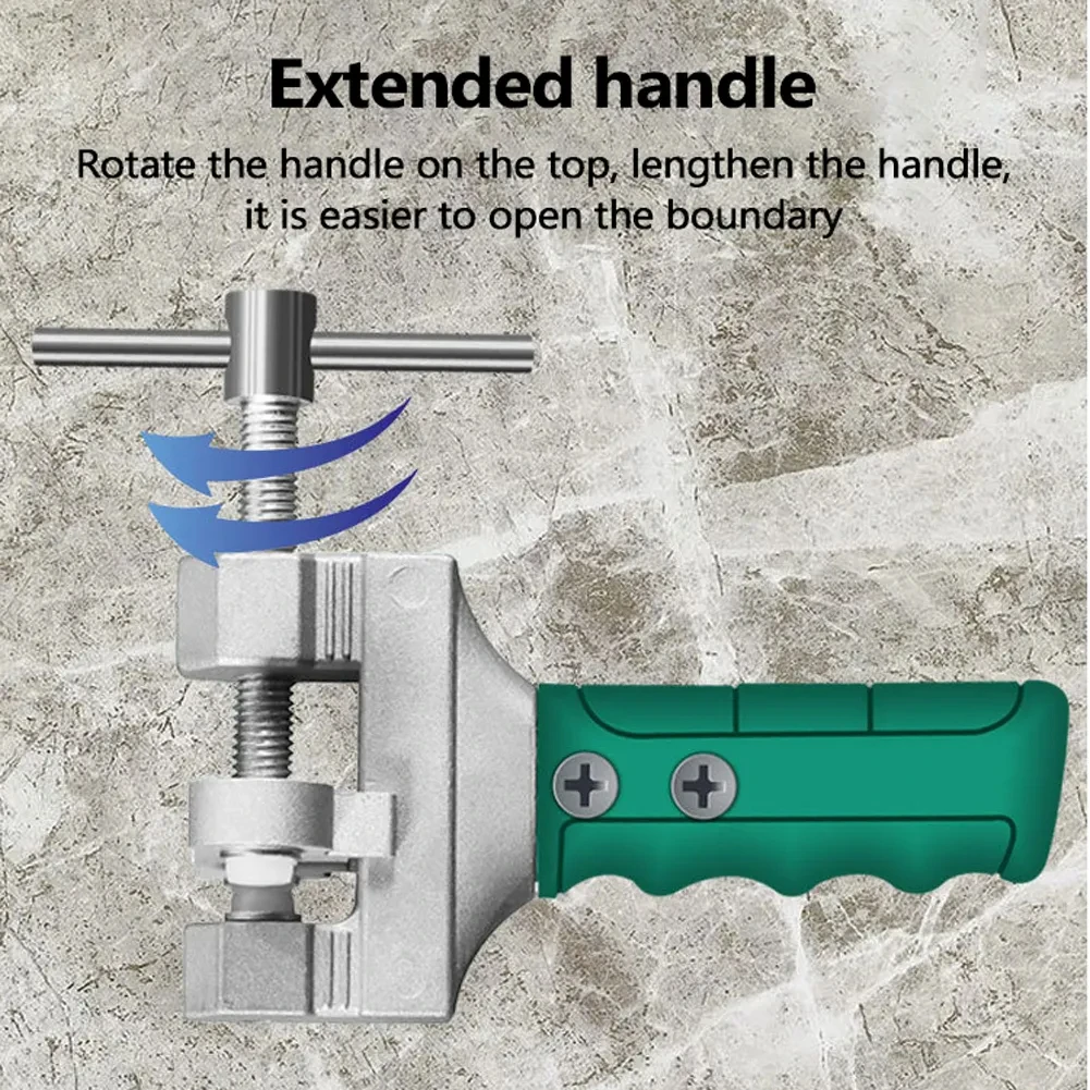 Portable Manual Glass Tile Opener Hand-Held Replacement Cutter Heads Ceramic Tile Glass Cutter Multi-function Glass Cut