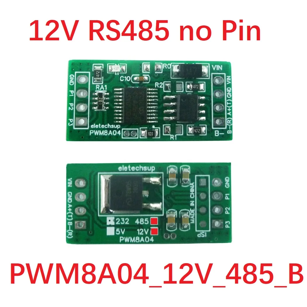 3Ch RS485 1Hz-20kHz Częstotliwość cyklu pracy Regulowana częstotliwość PWM Generator impulsów fali prostokątnej Modbus RTU do ściemniania diod LED Prędkość silnika