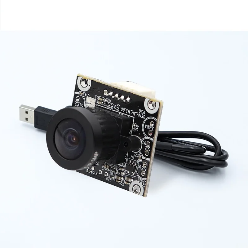 

2 MP HD Fisheye 185-degree USB computer camera Large wide-angle module supports 360-degree panoramic lens