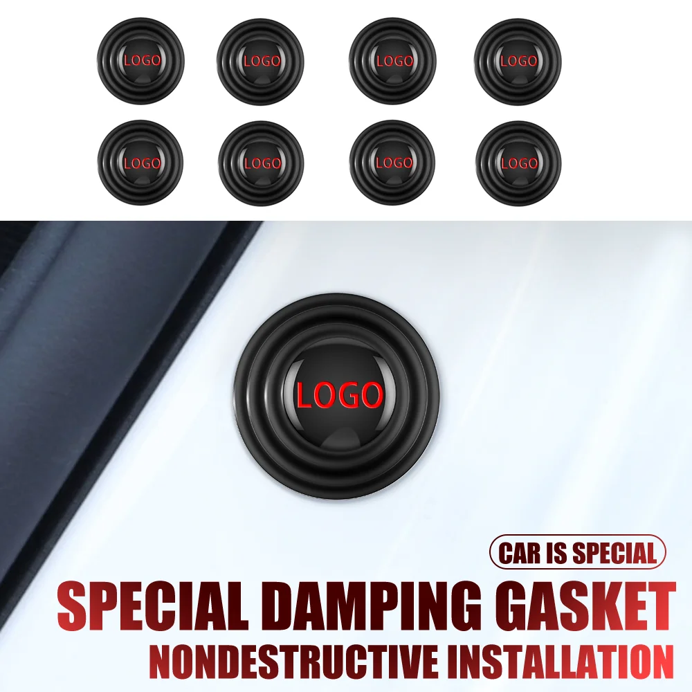 

8 шт./комплект, утолщенные автомобильные аксессуары для дверей автомобиля