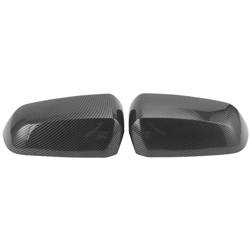 2Pcs Carbon Fiber Car Rear Mirriors Cover Protective Shell Cover For Ford Ranger 2022 2023 2024 2025 Auto Exteriors Accessories