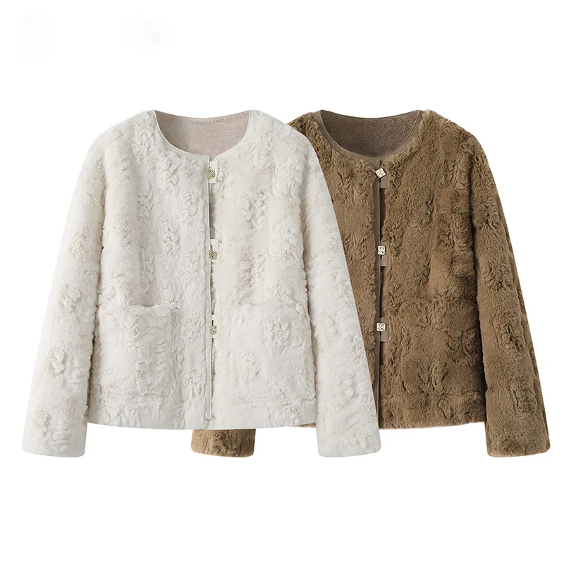 

Women's Clothing All-Matching Short Imitation Fur Winter New NO.4